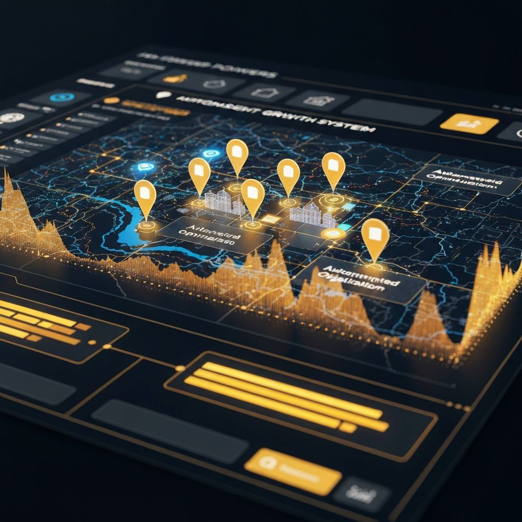 AI Growth Engine dashboard for real estate