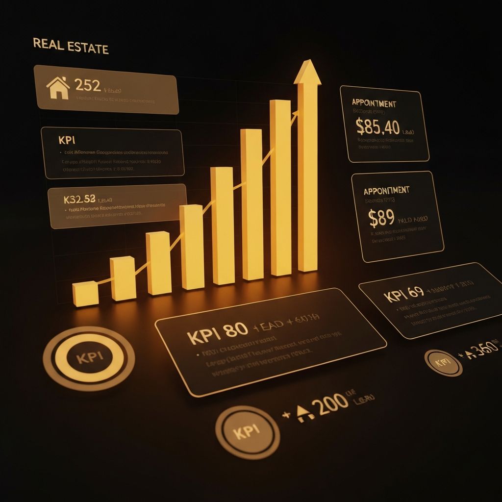 Real estate performance metrics visualization